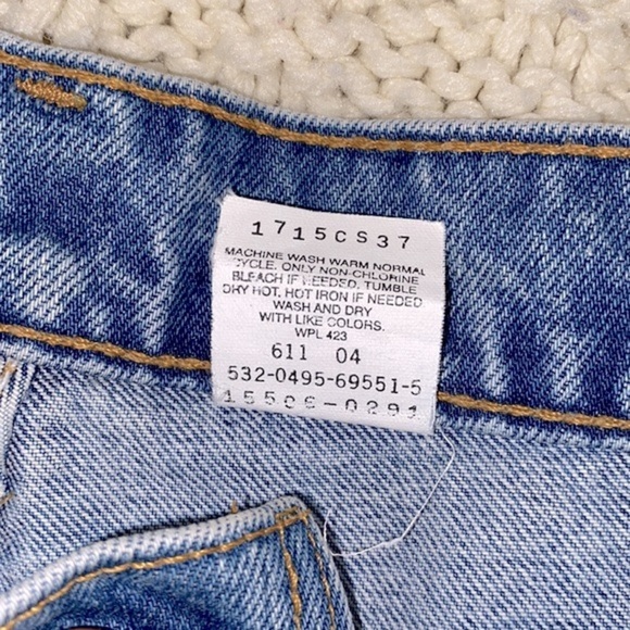 Levi’s 506 regular fit straight leg vintage jeans size 12 medium - Picture 6 of 8
